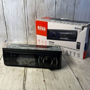 BOSS Audio Systems 616UAB Multimedia Car Stereo - Single Din LCD Bluetooth Radio